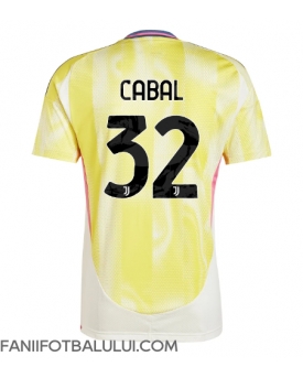 Juventus Juan Cabal #32 Tricou Fotbal Replică 2024-25 Barbati Deplasare